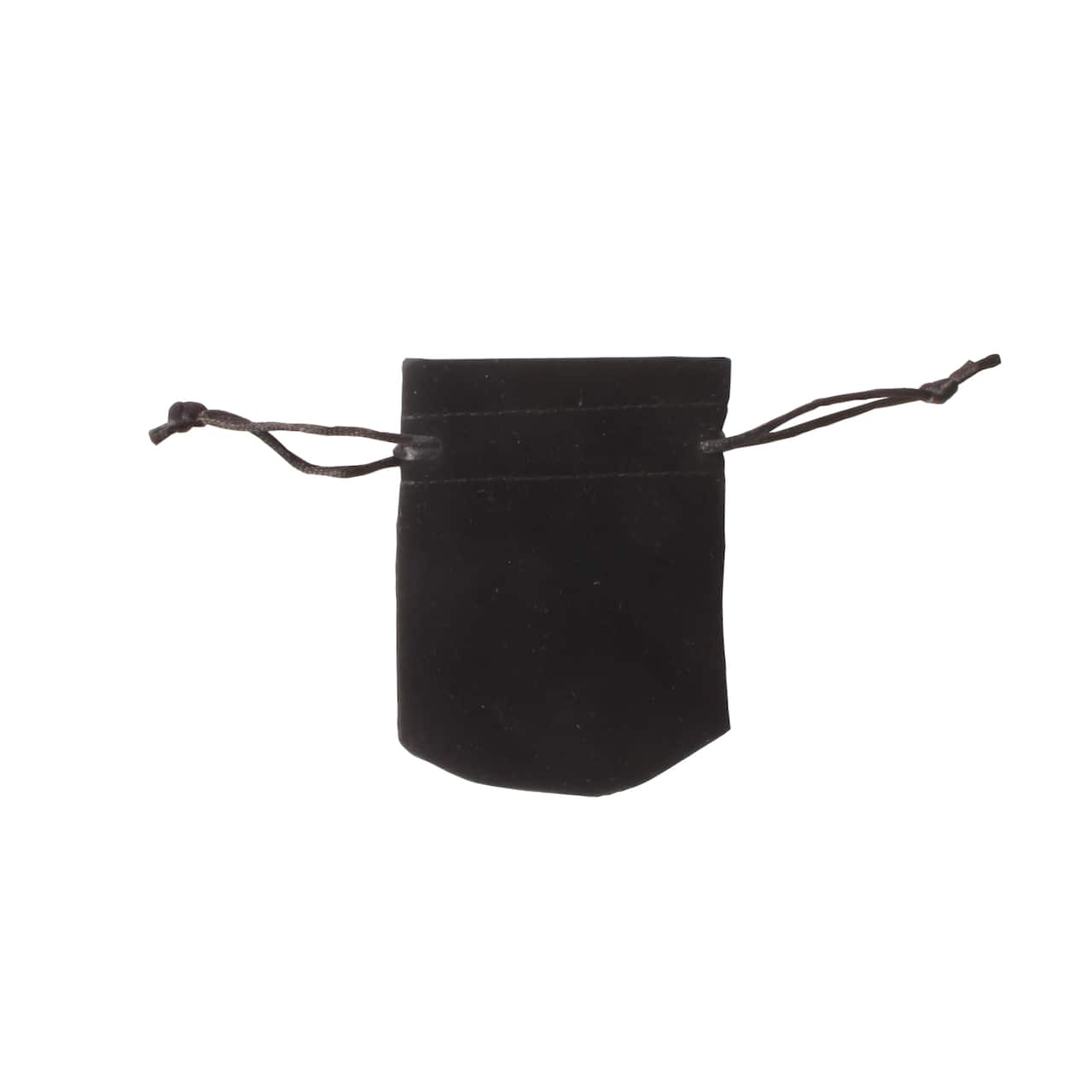 4&#x22; Black Velvet Jewelry Bag by Bead Landing&#x2122;, 8ct.